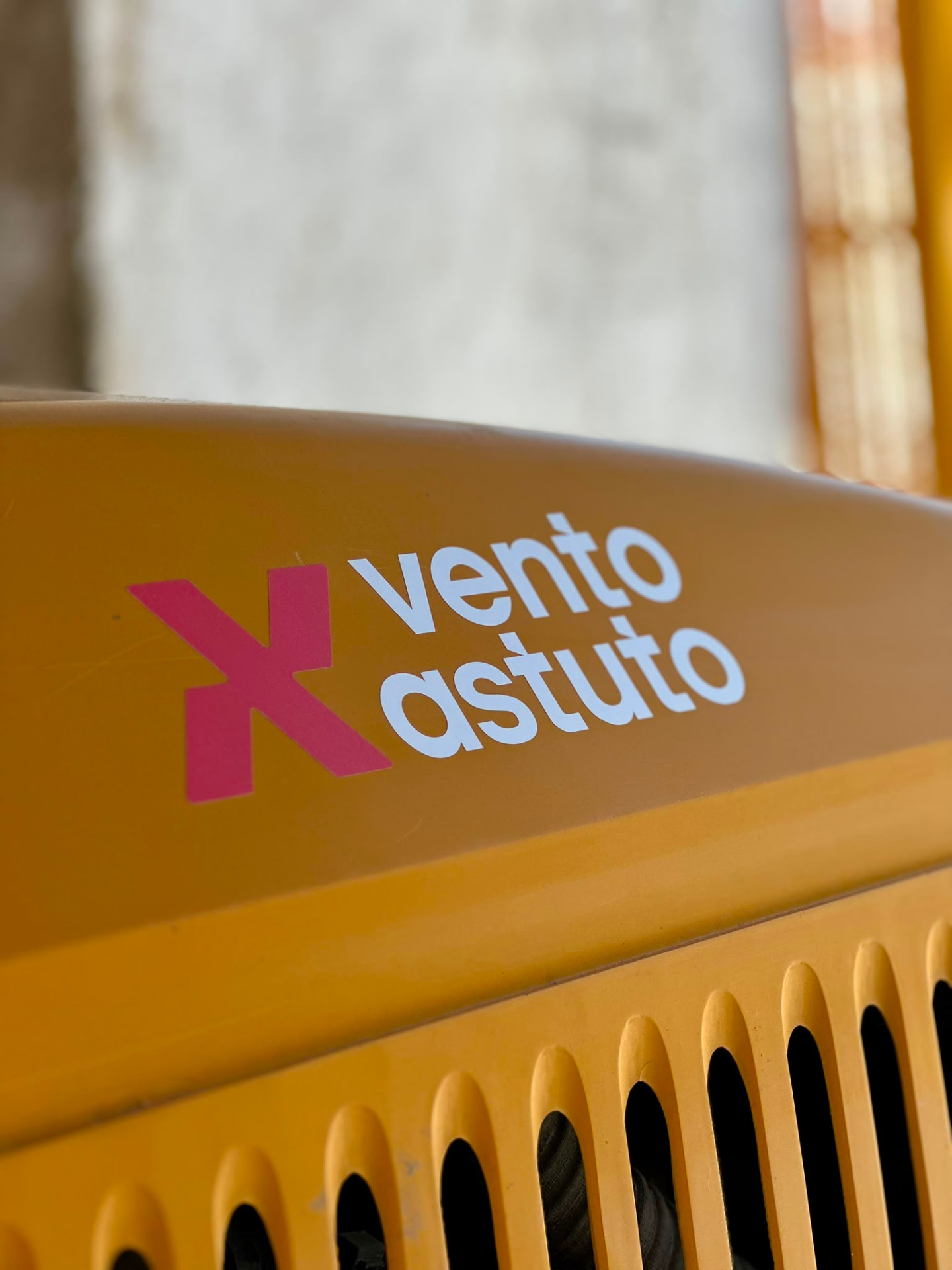 Equipamento com a marca Vento Astuto